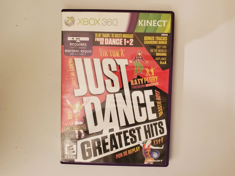 Microsoft Xbox 360 Just Dance Greatest Hits video game