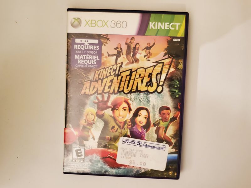 Microsoft Xbox 360 Kinect Adventures! video game