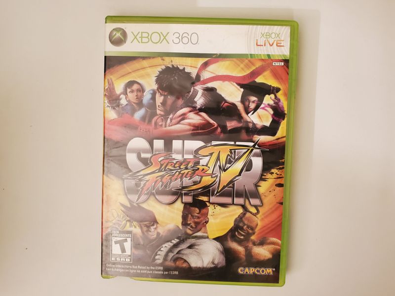 Microsoft Xbox 360 Super Street Fighter IV video game