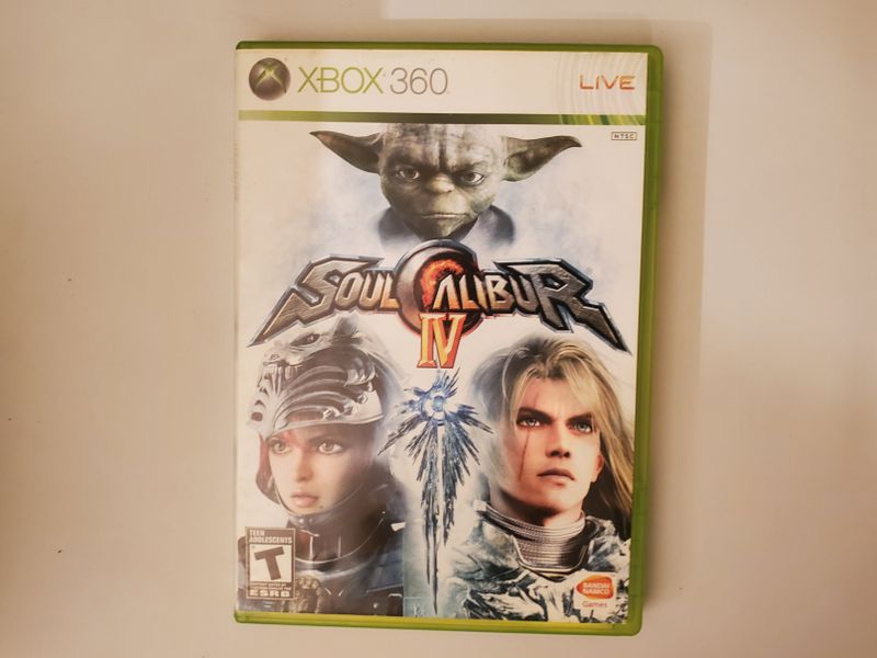 Microsoft Xbox 360 Soul Calibur IV video game