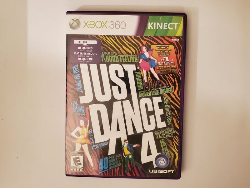 Microsoft Xbox 360 Just Dance 4 video game