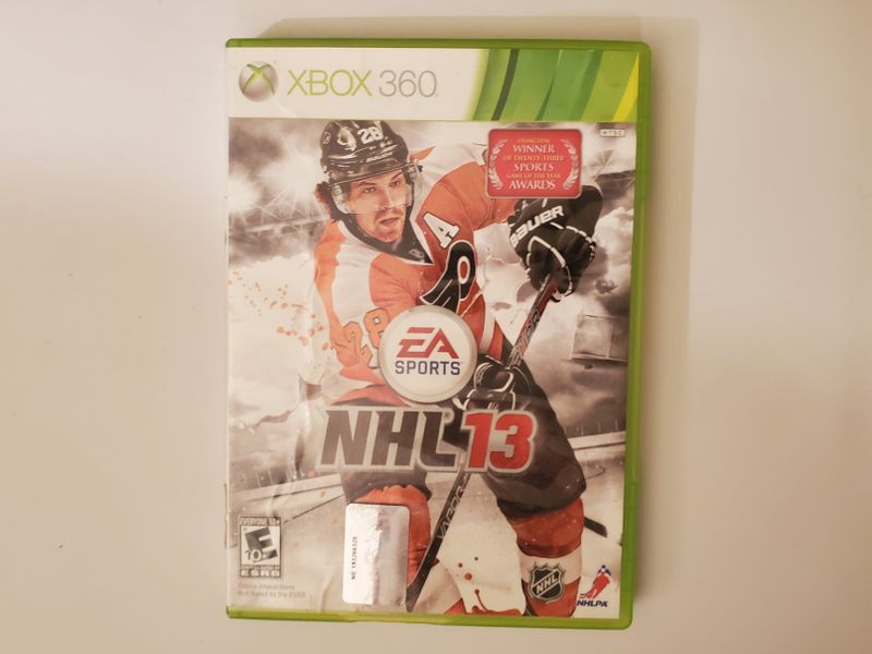 Microsoft Xbox 360 NHL 13 video game