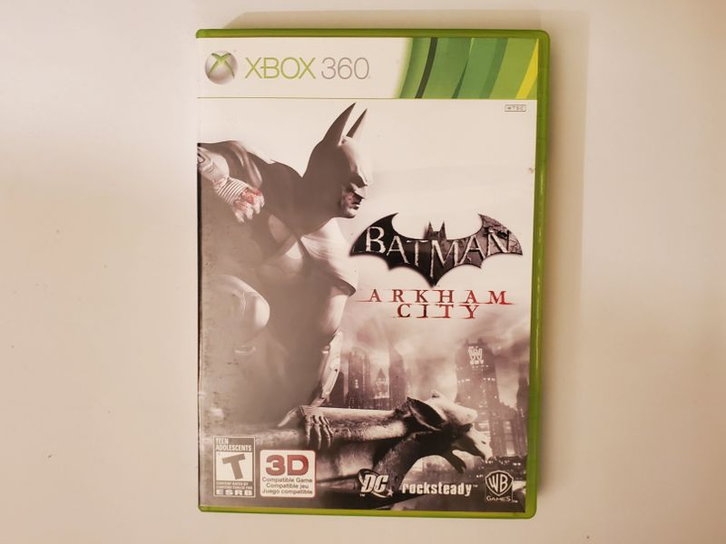 Microsoft Xbox 360 Batman Arkham City video game