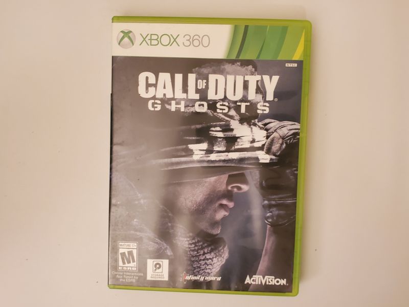 Microsoft Xbox 360 Call of Duty Ghosts video game
