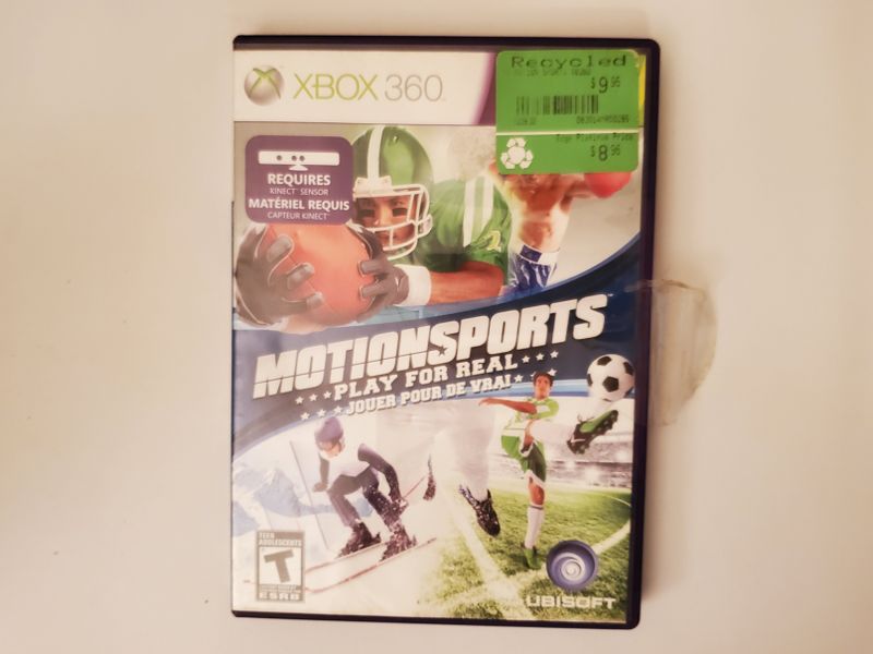 Microsoft Xbox 360 Motionsports Play for real video game
