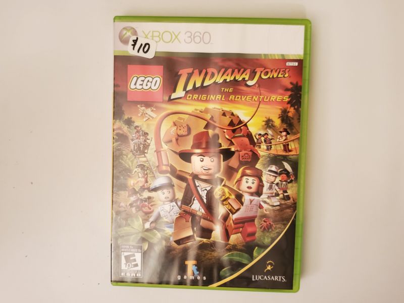 Microsoft Xbox 360 Lego Indiana Jones The Original Adventures video game