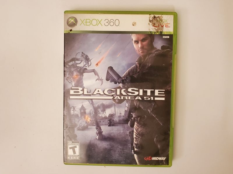 Microsoft Xbox 360 Blacksite Area 51 video game