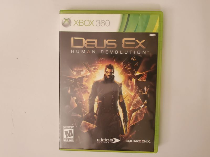 Microsoft Xbox 360 Deus Ex Human Revolution video game