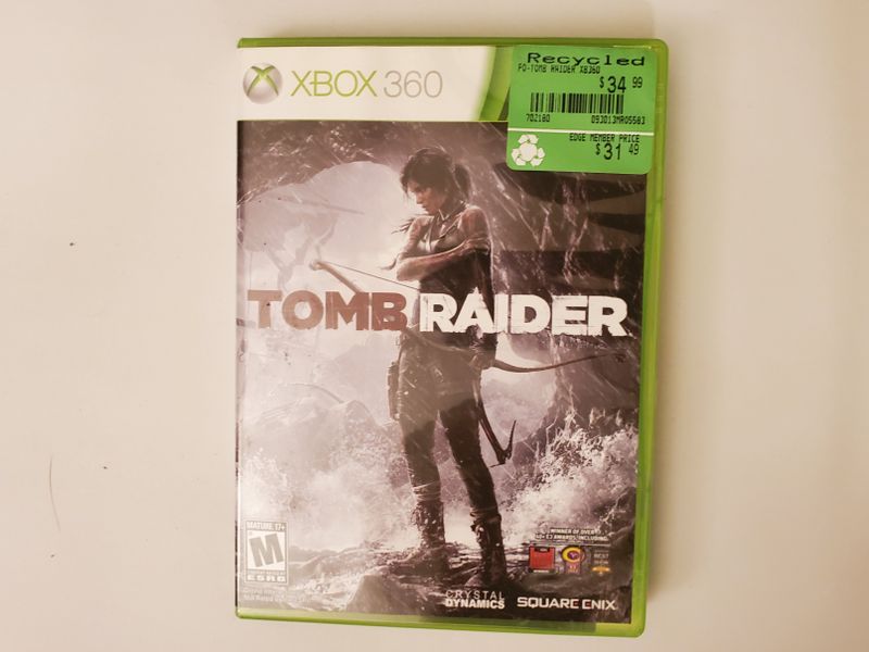 Microsoft Xbox 360 Tomb Raider video game
