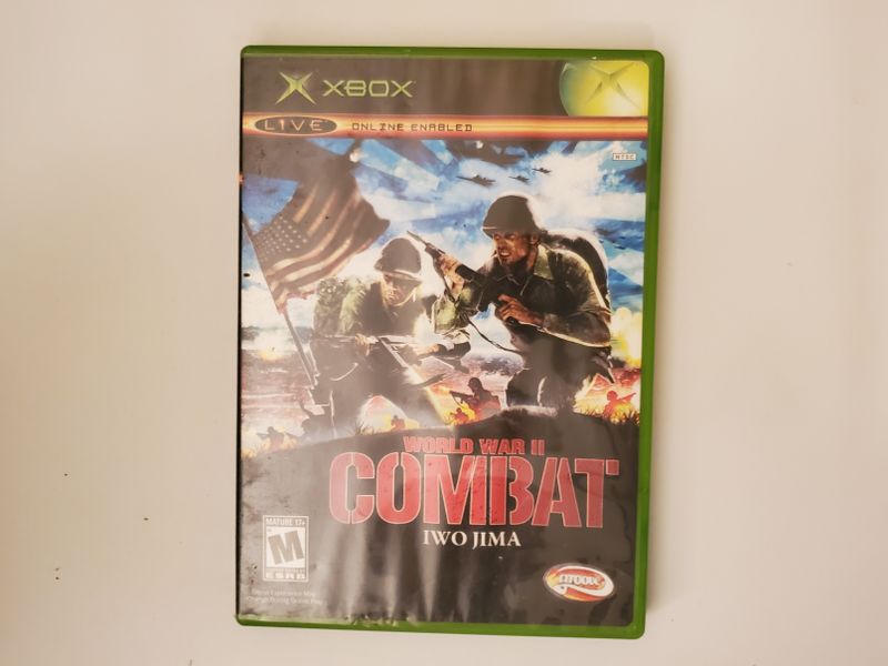 Microsoft Xbox World War II Combat Two Jima video game