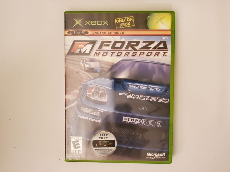 Microsoft Xbox Forza Motorsport video game