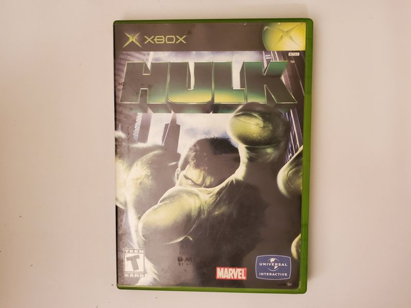 Microsoft Xbox Hulk video game