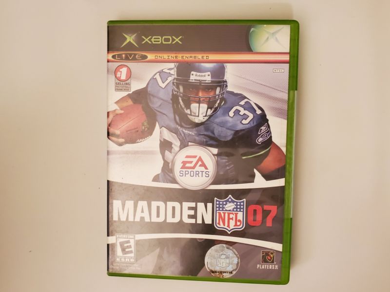 Microsoft Xbox Madden 07 video game