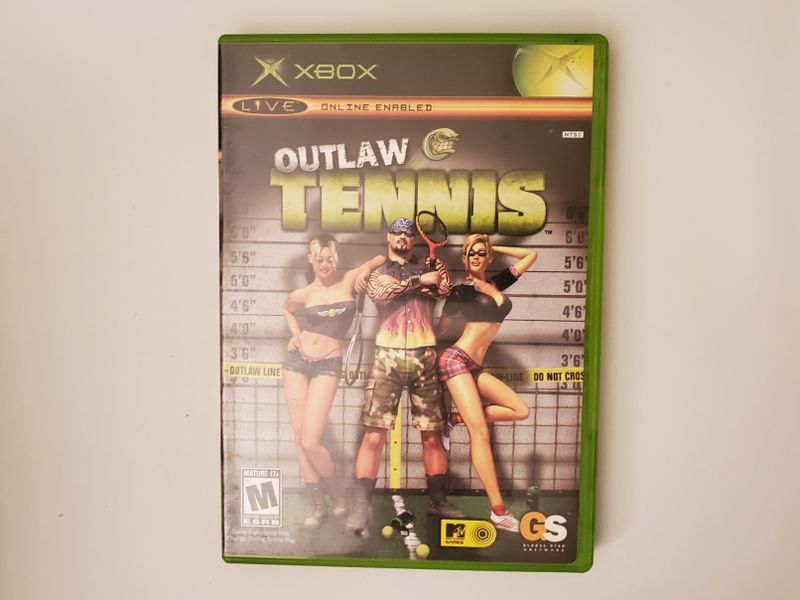 Microsoft Xbox Outlaw Tennis video game