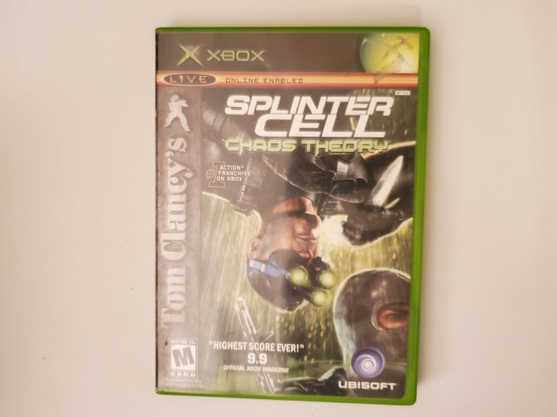 Microsoft Xbox Tom Clancy's Splinter Cell: Chaos Theory video game