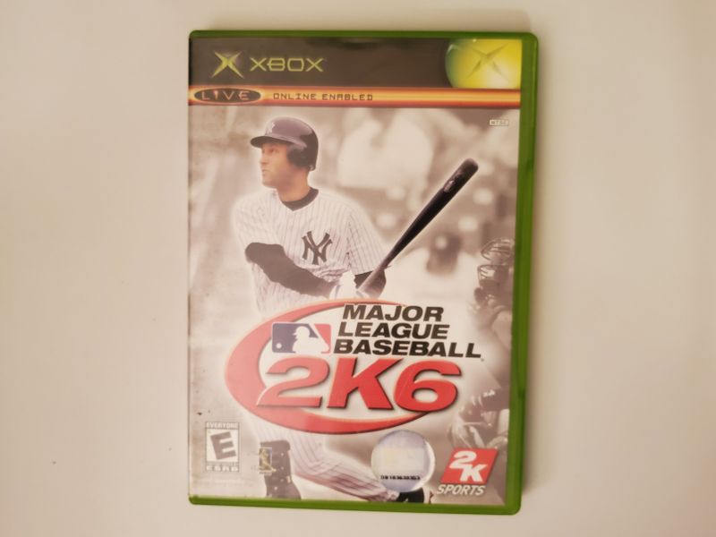 Microsoft Xbox Major League Baseball 2K6 video game