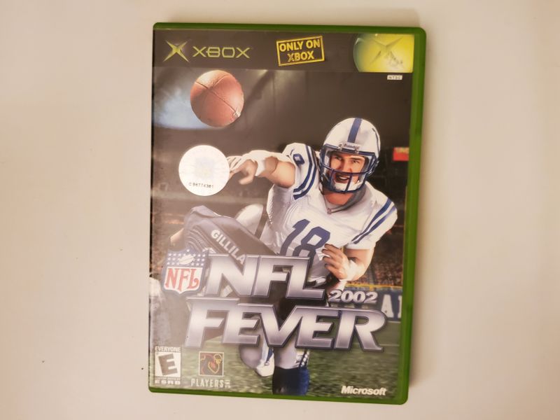 Microsoft Xbox NFL Fever 2002 video game