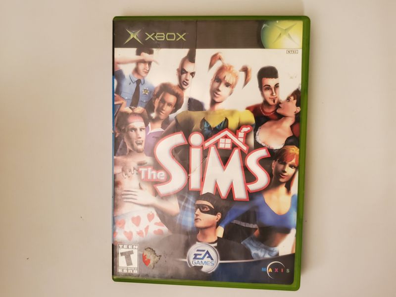 Microsoft Xbox The Sims video game