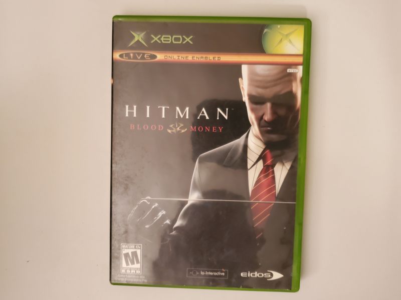 Microsoft Xbox Hitman Blood Money video game