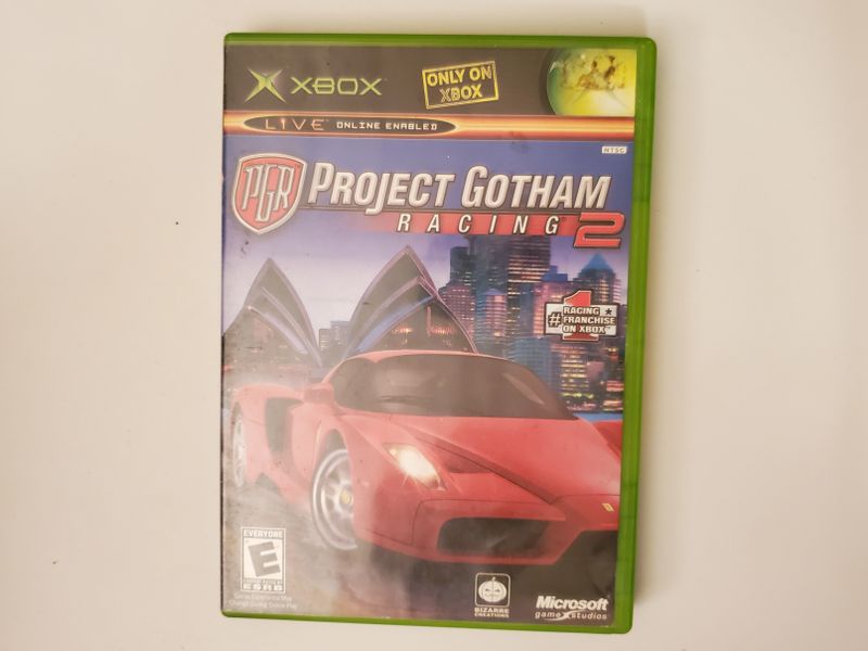Microsoft Xbox Project Gotham Racing 2 video game
