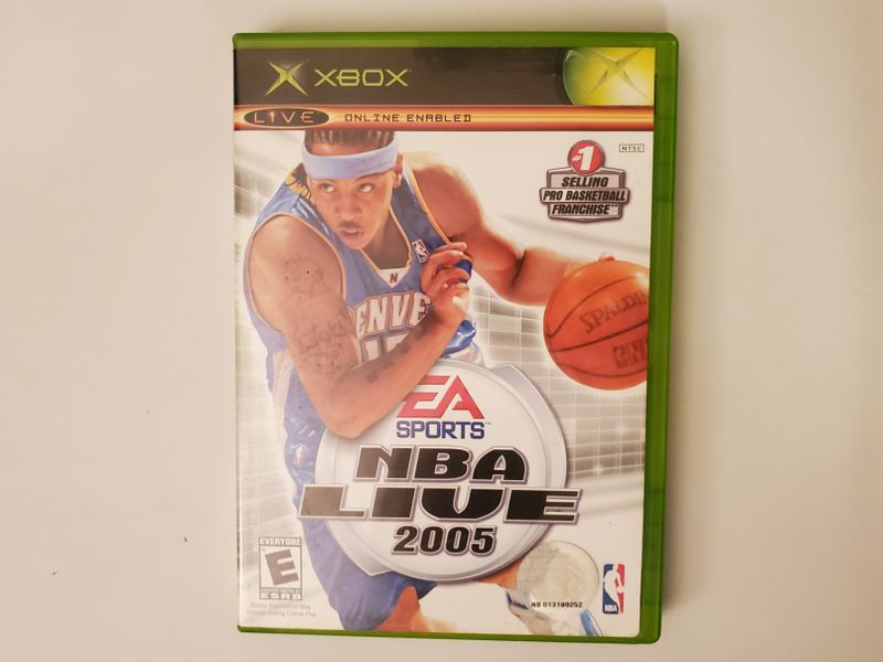 Microsoft Xbox NBA Live 2005 video game