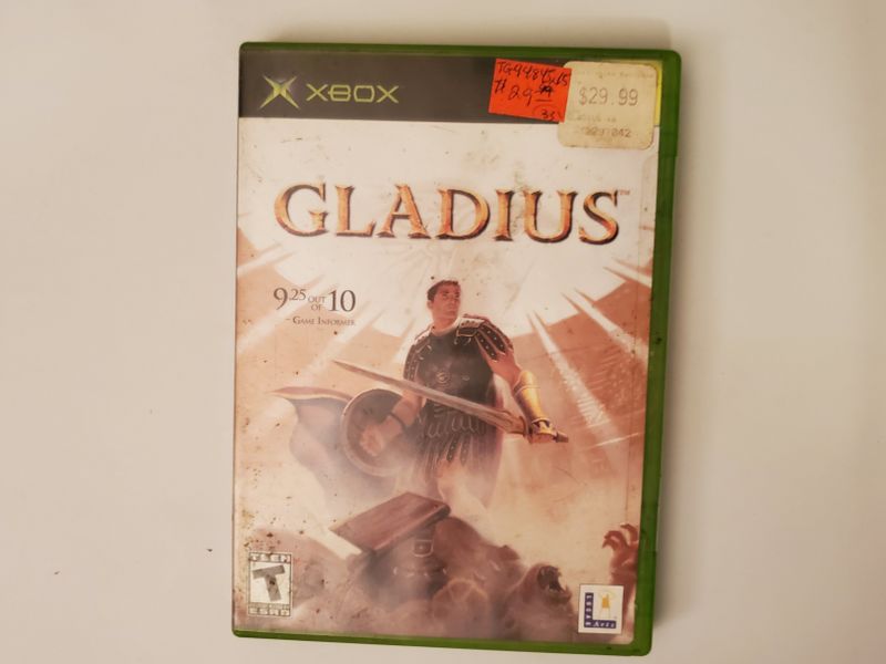 Microsoft Xbox Gladius video game