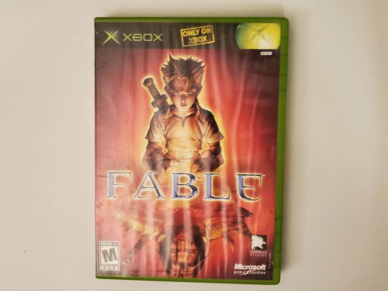 Microsoft Xbox Fable video game