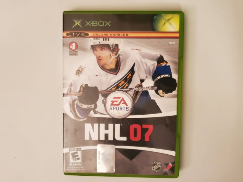 Microsoft Xbox NHL 07 video game