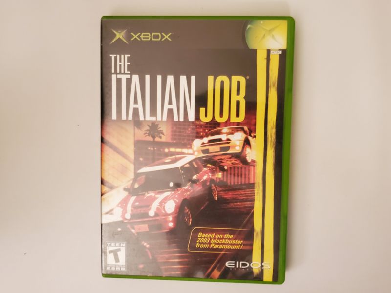 Microsoft Xbox The Italian Job video game