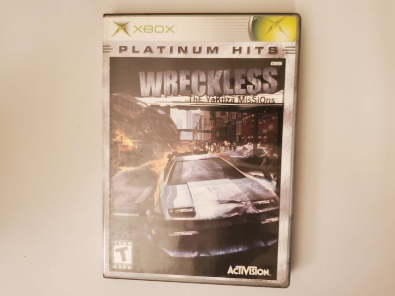 Microsoft Xbox Wreckless: The Yakuza Missions (Platinum Hits) video game