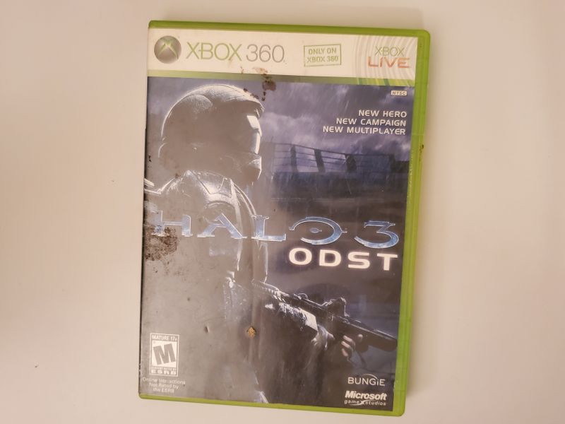 Microsoft Xbox 360 Halo 3 ODST video game