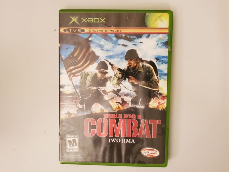Microsoft Xbox World War II Combat Two Jima video game