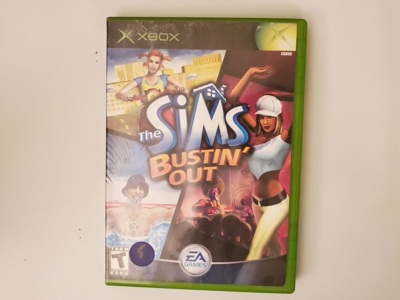 Microsoft Xbox The Sims Bustin' Out video game