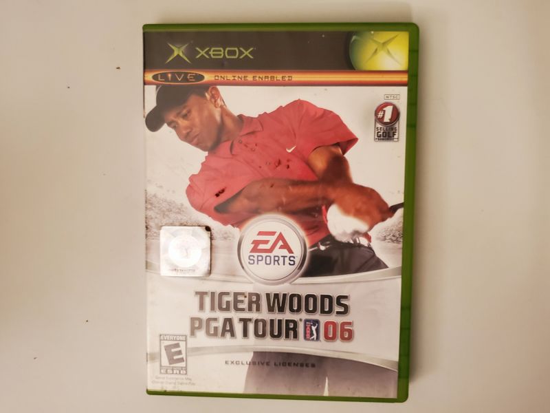 Microsoft Xbox Tiger Woods PGA Tour 06 video game