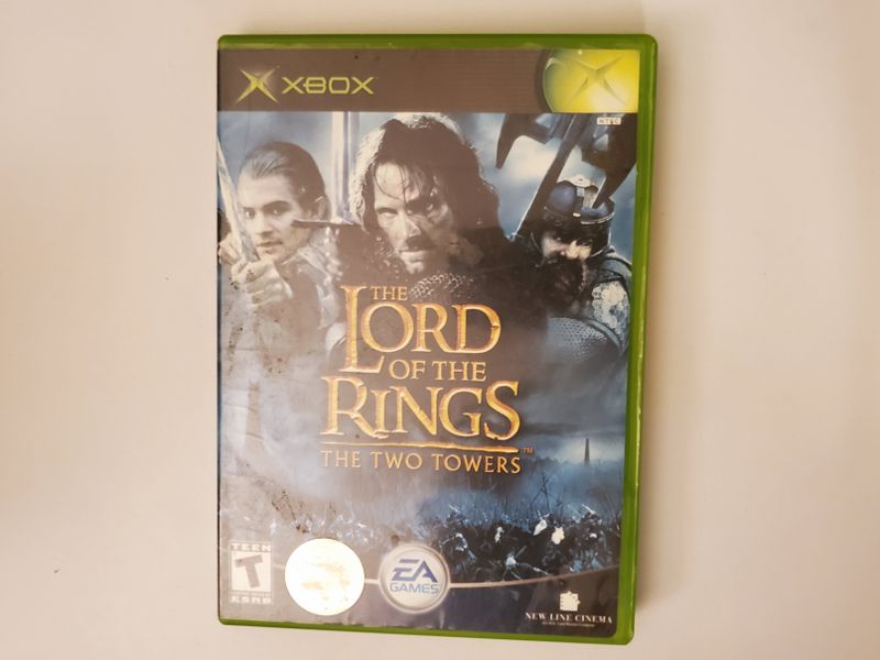 Microsoft Xbox The Lord of the Rings The Two Towers video game