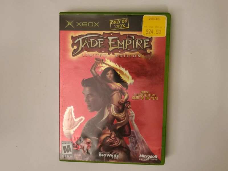 Microsoft Xbox Jade Empire: Limited Edition video game