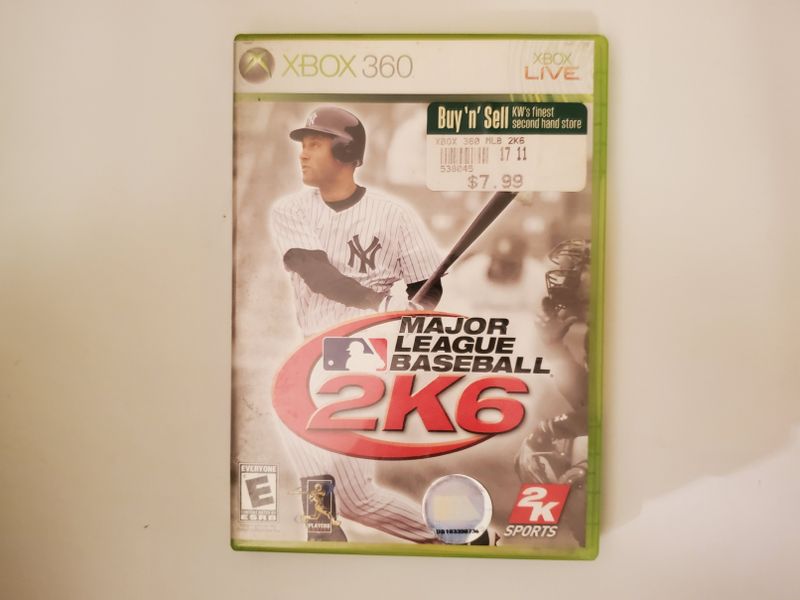 Microsoft Xbox 360 Major League Baseball 2K6 video game