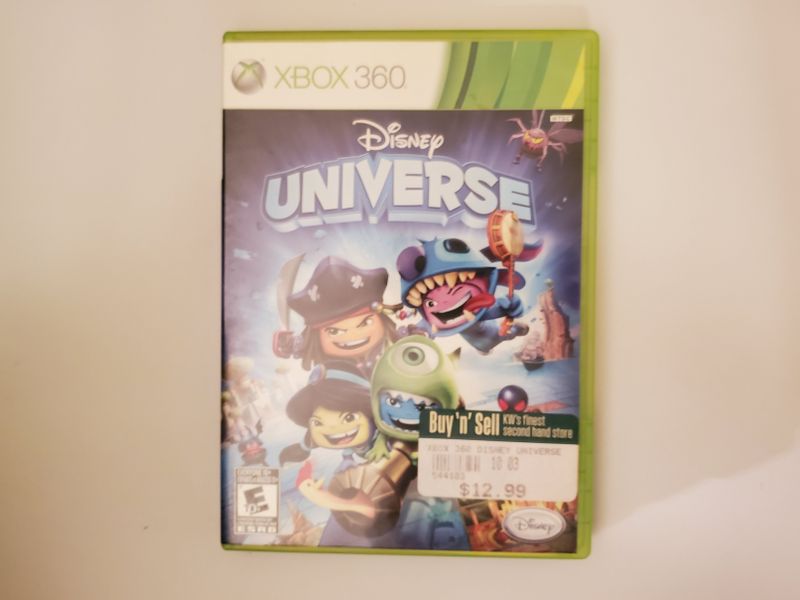 Microsoft Xbox 360 Disney Universe video game