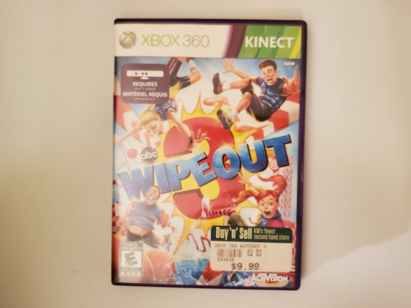 Microsoft Xbox 360 Wipeout 3 video game