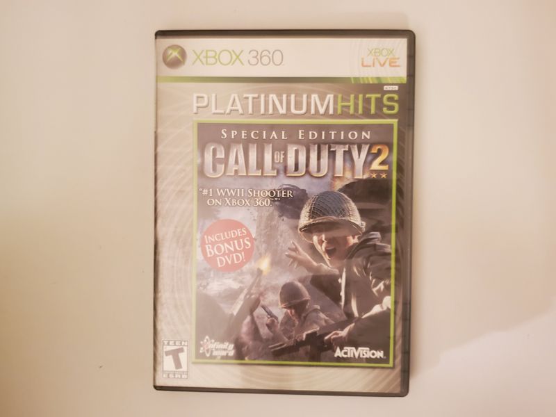 Microsoft Xbox 360 Call of Duty 2: Special Edition (Platinum Hits) video game