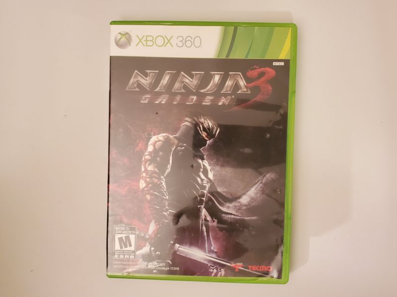 Microsoft Xbox 360 Ninja Gaiden 3 video game