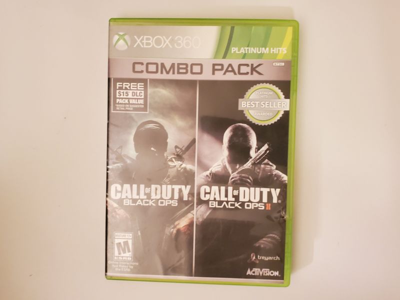 Microsoft Xbox 360 Call of Duty: Black Ops Combo Pack video game