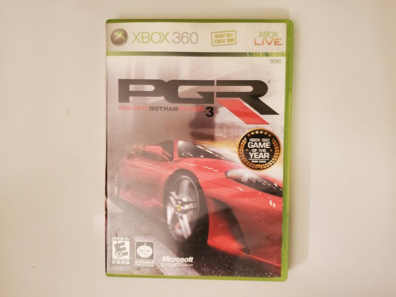 Microsoft Xbox 360 Project Gotham Racing 3 Game of the year video game