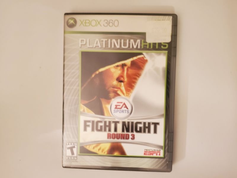 Microsoft Xbox 360 Fight Night Round 3 Platinum Hits video game