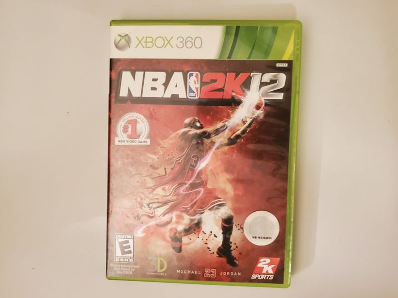 Microsoft Xbox 360 NBA 2K12 video game
