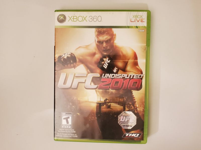 Microsoft Xbox 360 UFC 2010 Undisputed video game