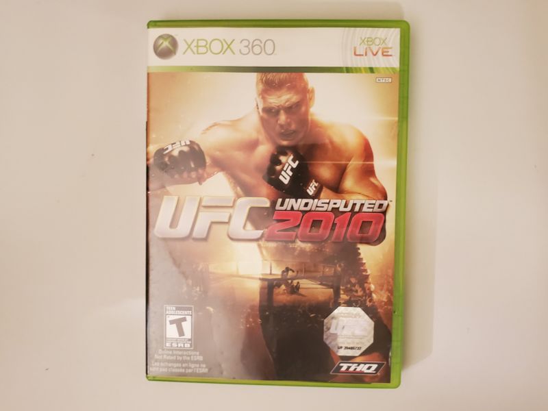 Microsoft Xbox 360 UFC 2010 Undisputed video game
