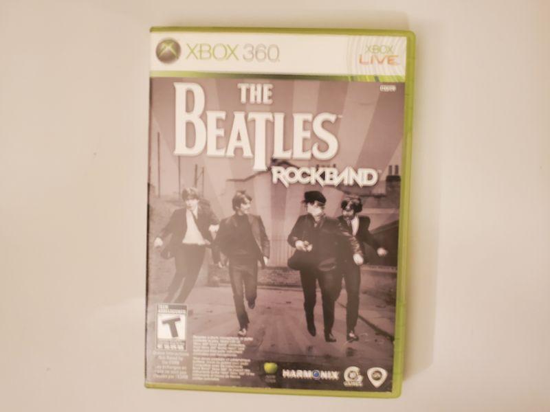 Microsoft Xbox 360 The Beatles Rockband video game