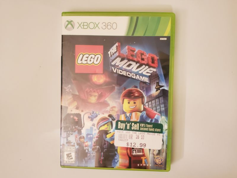 Microsoft Xbox 360 LEGO The Lego Movie Videogame video game