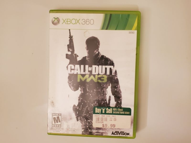 Microsoft Xbox 360 Call of Duty Modern Warfare 3 video game